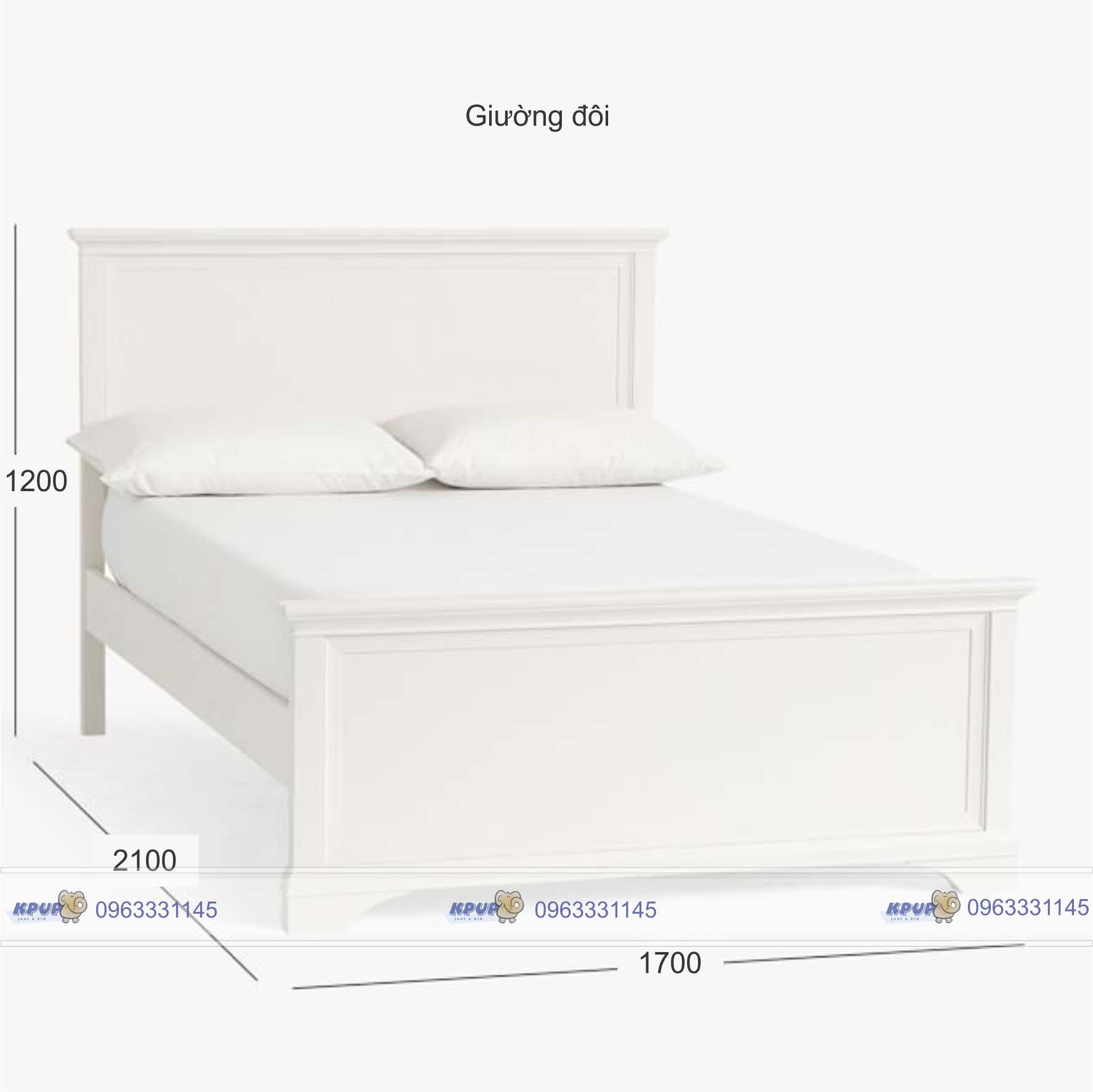 Giường đơn KGD-001193