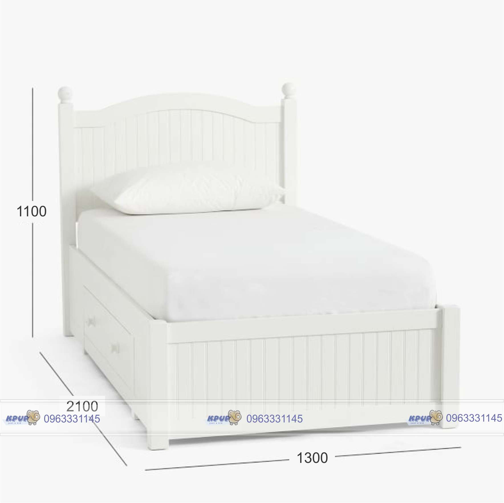 Giường đơn KGD-001198