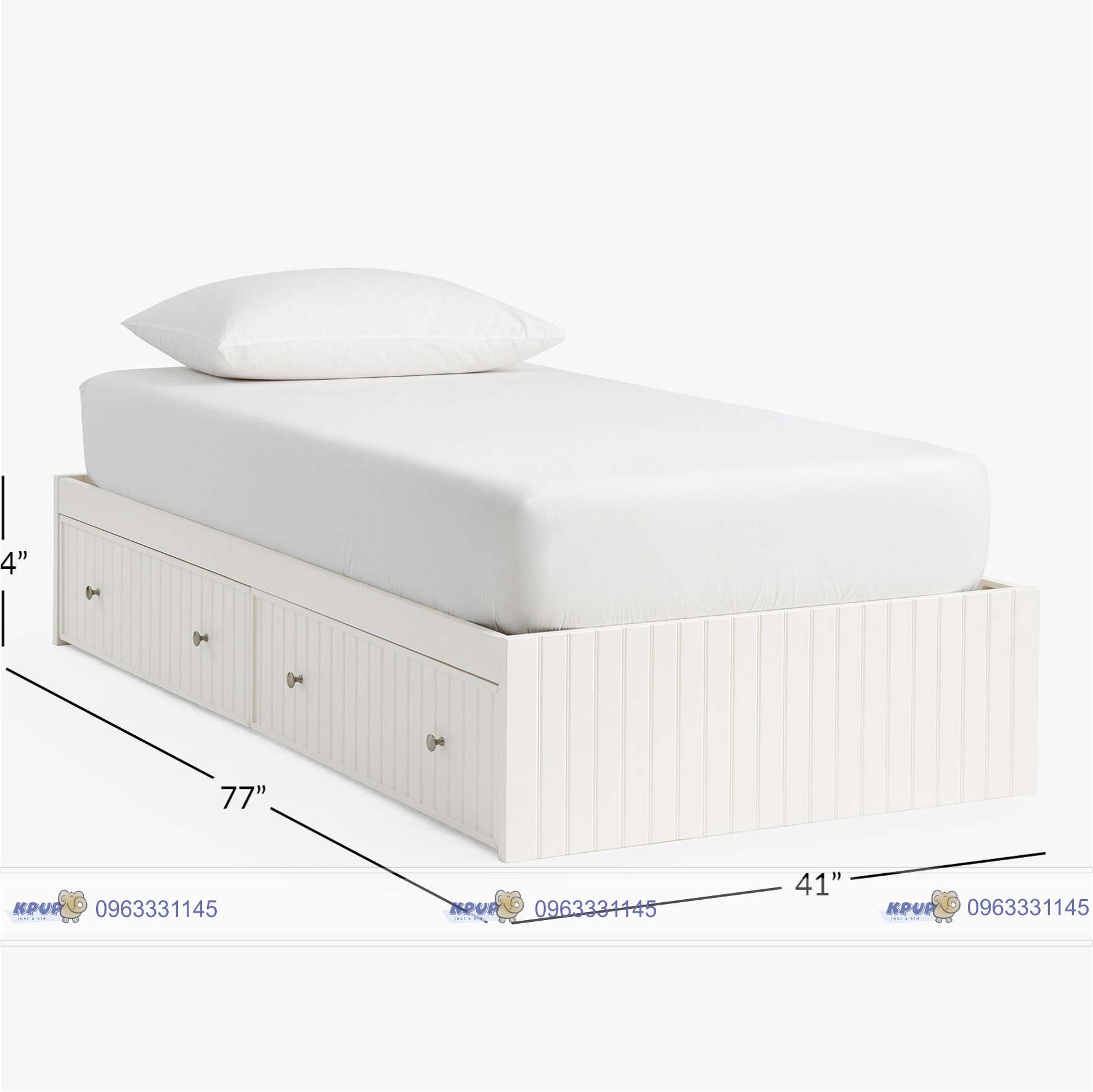 Giường đơn KGD-002227